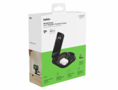 Belkin BOOST Charge 3in1 Qi2 15W magn.Charg.Stand bl.  WIZ029vfBK