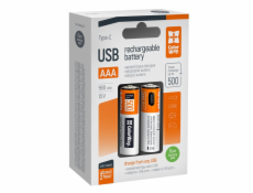 Colorway nabíjecí baterie AAA 590mAh/ USB-C/ 1.5V/ 6ks v balení