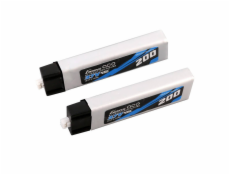 Gens ace 200mAh 3,7 V 45C 1S1P Lipo batéria (2ks)