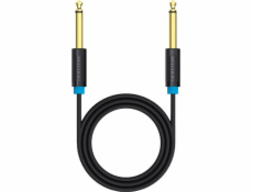 Audio Cable TS 6.35mm Vention BAABF 1m (black)