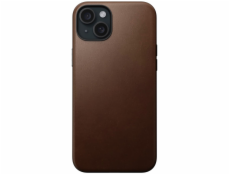 Nomad Modern Leather Case iPhone 15 Plus Brown