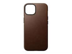 Nomad Modern Leather Case iPhone 14 Rustic Brown