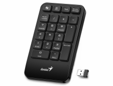 GENIUS NumPad 1000/ numerická/ bezdrátová 2,4GHz/ Copilot/ mini receiver/ USB/ černá