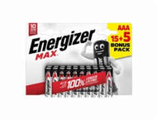 Energizer MAX Plus - Mikrotužka AAA/12 ks - 8+4 zdarma