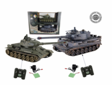 RC tank T34 vs Tiger (sada 2ks) 1:24