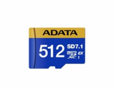 ADATA MicroSDXC karta 512GB Premier Extreme SD7.1, U3, C10, V30 (R:800/W:700 MB/s)