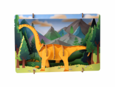 EscapeWelt 3D dřevěné puzzle Brontosaurus