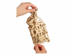 Ugears 3D dřevěné mechanické puzzle Hodiny motoru