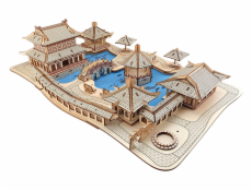 Woodcraft Dřevěné 3D puzzle Zahrady Suzhou