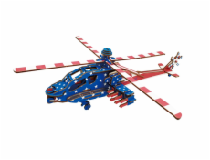 Woodcraft Dřevěné 3D puzzle Americký bojový vrtulních Apache