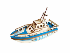 Woodcraft Dřevěné 3D puzzle Loď