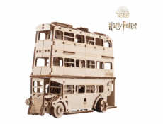 Ugears 3D dřevěné mechanické puzzle Harry Potter Rytířský autobus