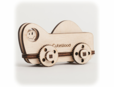 CuteWood Dřevěné 3D puzzle Kamion 1