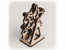 CuteWood Dřevěné 3D puzzle Kolotoč