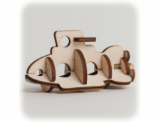 CuteWood Dřevěné 3D puzzle Ponorka