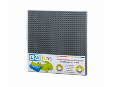 L-W Toys Základová deska 32x32 tmavě šedá