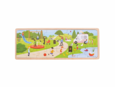 Bigjigs Toys Puzzle V parku