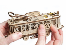 Ugears 3D dřevěné mechanické puzzle Mechanical Town tramvajová linka