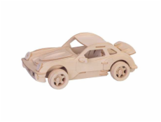 Woodcraft Dřevěné 3D puzzle Porsche velké