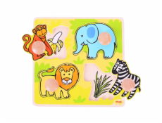 Bigjigs Toys moje první vkládací puzzle safari