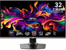 MSI MPG/321URX/31,5 /QD-OLED/4K UHD/240Hz/0,03ms/Black/2R