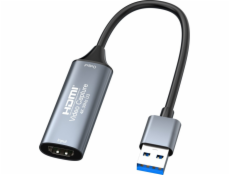 PremiumCord HDMI capture/grabber pro záznam Video/Audio signálu do počítače s konektorem USB3.0 typ A