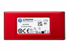 Kingston Externí SSD 2TB XS1000, USB 3.2, červená