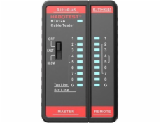 Tester sieťových káblov Habotest HT812A RJ45/RJ14/RJ12/RJ9