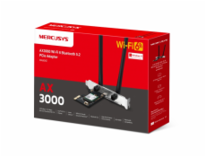 MERCUSYS MA80XE, PCIe karta  AXE3000 Wi-Fi 6