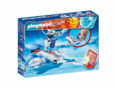 Icebot s odpalovačem Playmobil, Sport a akce, 7 dílků