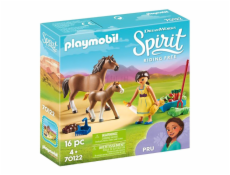 Próza s koněm a hříbětem Playmobil, Spirit Riding Free, 16 dílků