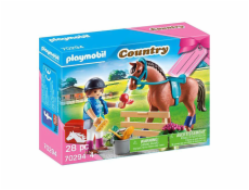 Žokejka Playmobil, Jezdecký dvůr, 28 dílků