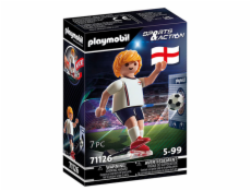 Fotbalista Anglie Playmobil, Sport a akce, 7 dílků, 71126