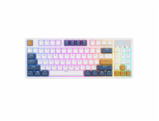 Mechanická klávesnica Royal Kludge RK89 RGB (biela).