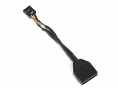 SilverStone USB 2.0 Adapter G11303050-RT, 9Pin Buchse > 19Pin Stecker