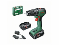 Bosch UniversalImpact 18V-60 (2x 2,0Ah) + AL18V-20 Aku příklepový šroubovák 