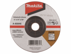 Makita A-80846 brusný kotouč 150x6x22 nerez