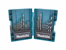 Makita B-44884 sada vrtáků do kovu/dřeva/zdiva 3-8mm (po 1), 21ks