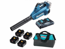 Makita DUB362PT4X Aku ofukovač Li-ion 4x aku 18V/5,0Ah, rychlonabíječka, taška LXT