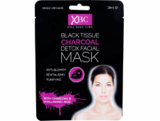 Xpel Body Care Black Tissue Charcoal Detox Facial Mask 28ml