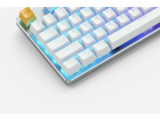 Glorious GMMK TKL White Ice Edition - Gateron-Brown, US-Layout