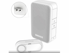 Honeywell Home DC312SP2USB bezdrátový zvonek Series 3, 6 melodií, základna do zásuvky s USB nabíječkou