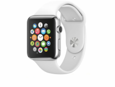 Tactical silikonový řemínek pro Apple Watch 1/2/3/4/5/6/7/8/SE 38/40/41mm White - bílý