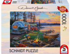 Schmidt Games Darrell Bush: Idylka kempování u jezera, puzzle