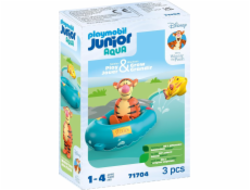 PLAYMOBIL 71704 Junior Aqua & Disney: Tygrův nafukovací člun, figurka