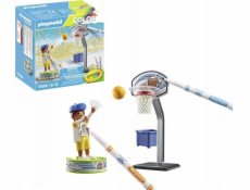 PLAYMOBIL 71516 Barevný basketbalový hráč, stavebnice