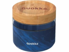 Quokka Deli Food Jar - Sklenená nádoba na jedlo / krabička na obed 820 ml (Wood Grain)