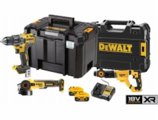 Dewalt 18v xr sada elektrického náradia combo set dcd791;dcg405, dch263;2 batérie 5ah, nabíjačka.