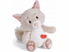 NICI 49407 Plyšový maskot Fluffy Cat, 25 cm, sediaci