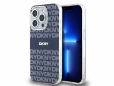 DKNY DKHMP15XHRHSEB iPhone 15 Pro Max 6.7 modro/modrý pevný obal IML Mono &amp; Stripe MagSafe